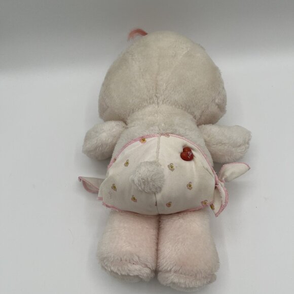 Vintage Care Bears Baby Hugs Plush 1983 Pink Bear w/ Diaper Heart Star - Picture 7 of 11